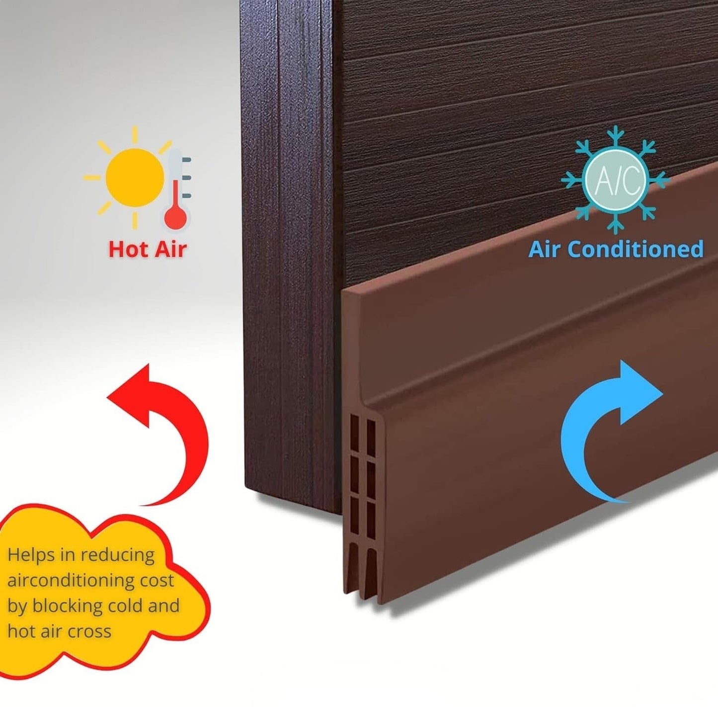 Silicone Door Draft Stopper